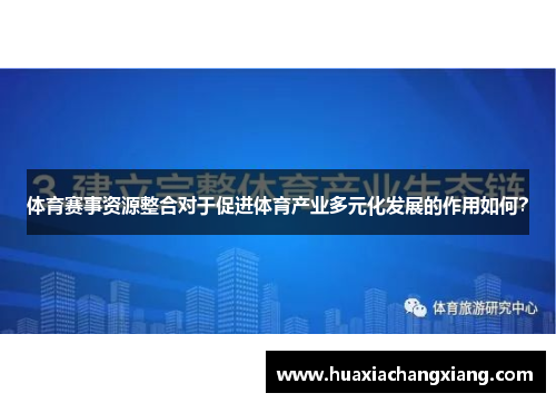 体育赛事资源整合对于促进体育产业多元化发展的作用如何？